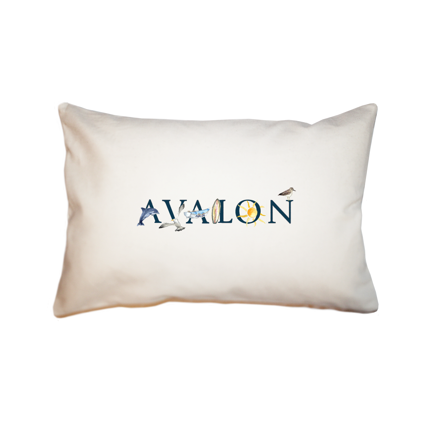 Avalon large rectangle pillow