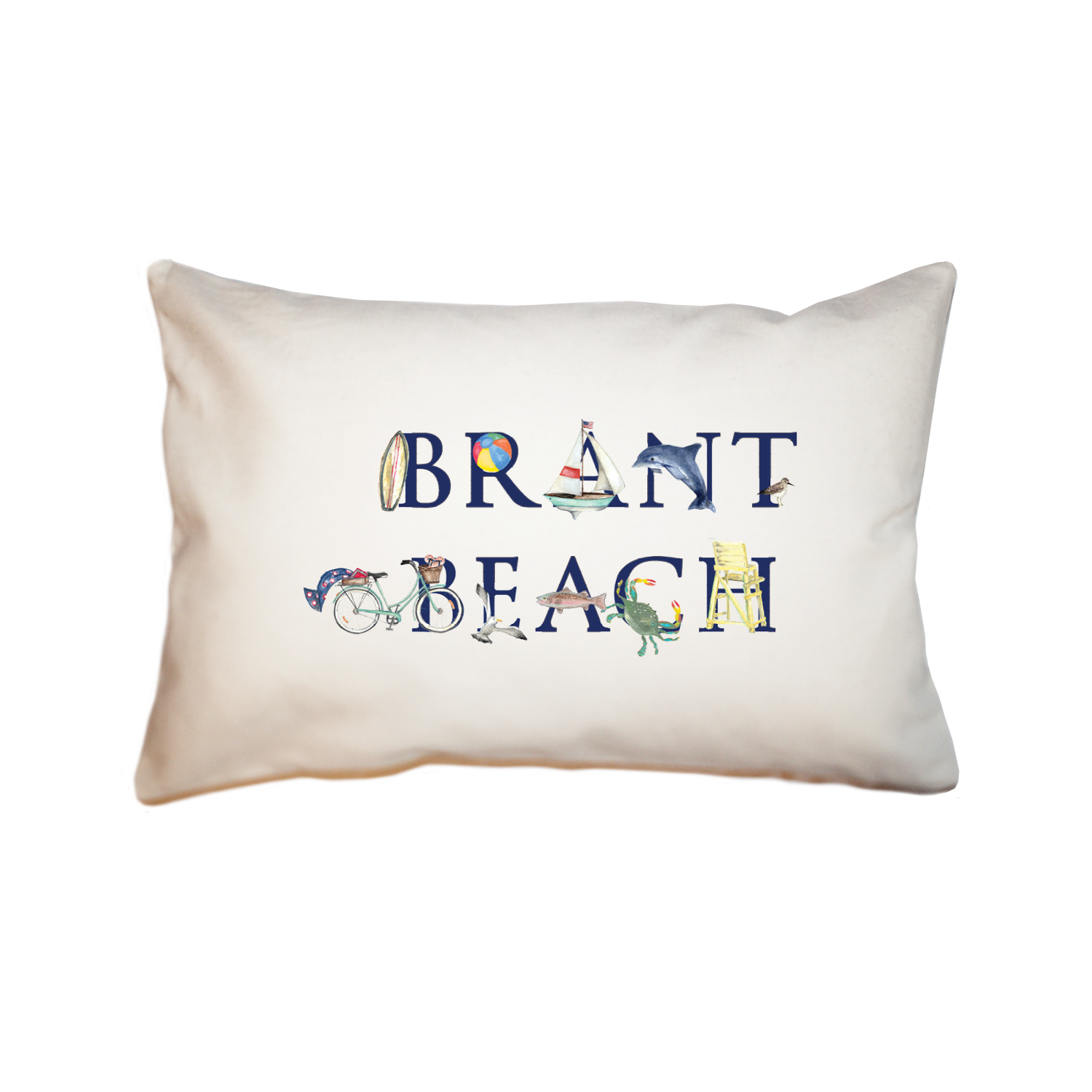 Brant Beach large rectangle pillow