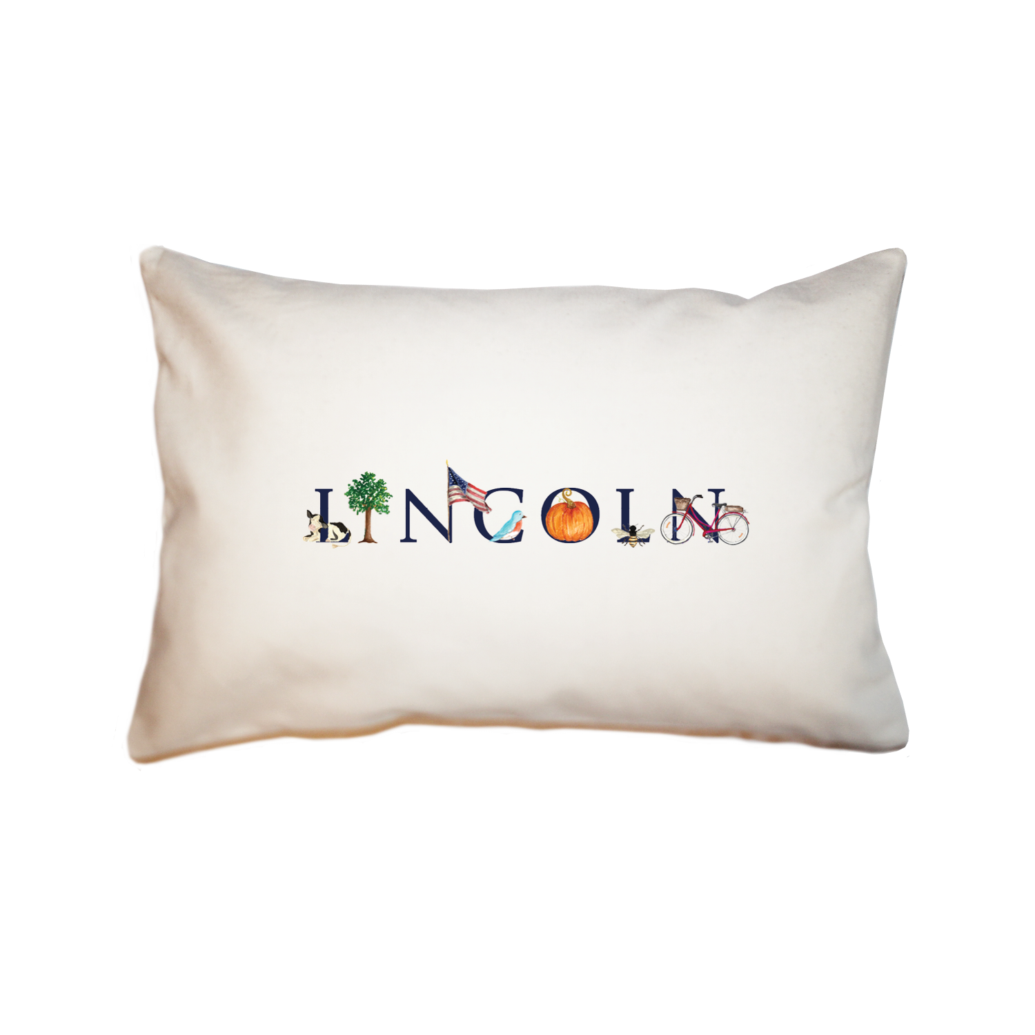Lincoln large rectangle pillow