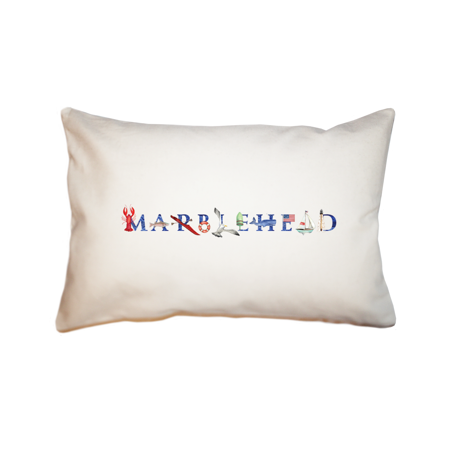 Marblehead large rectangle pillow
