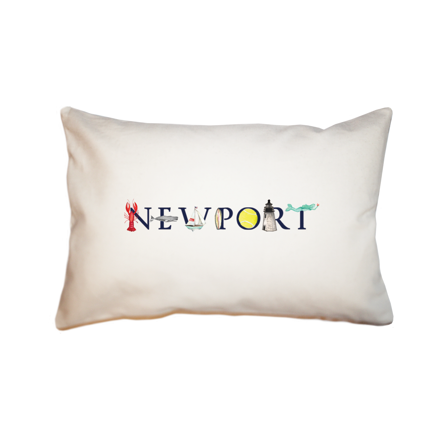 Newport large rectangle pillow