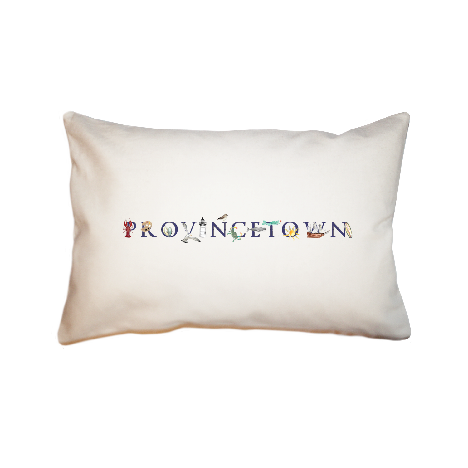 Provincetown large rectangle pillow