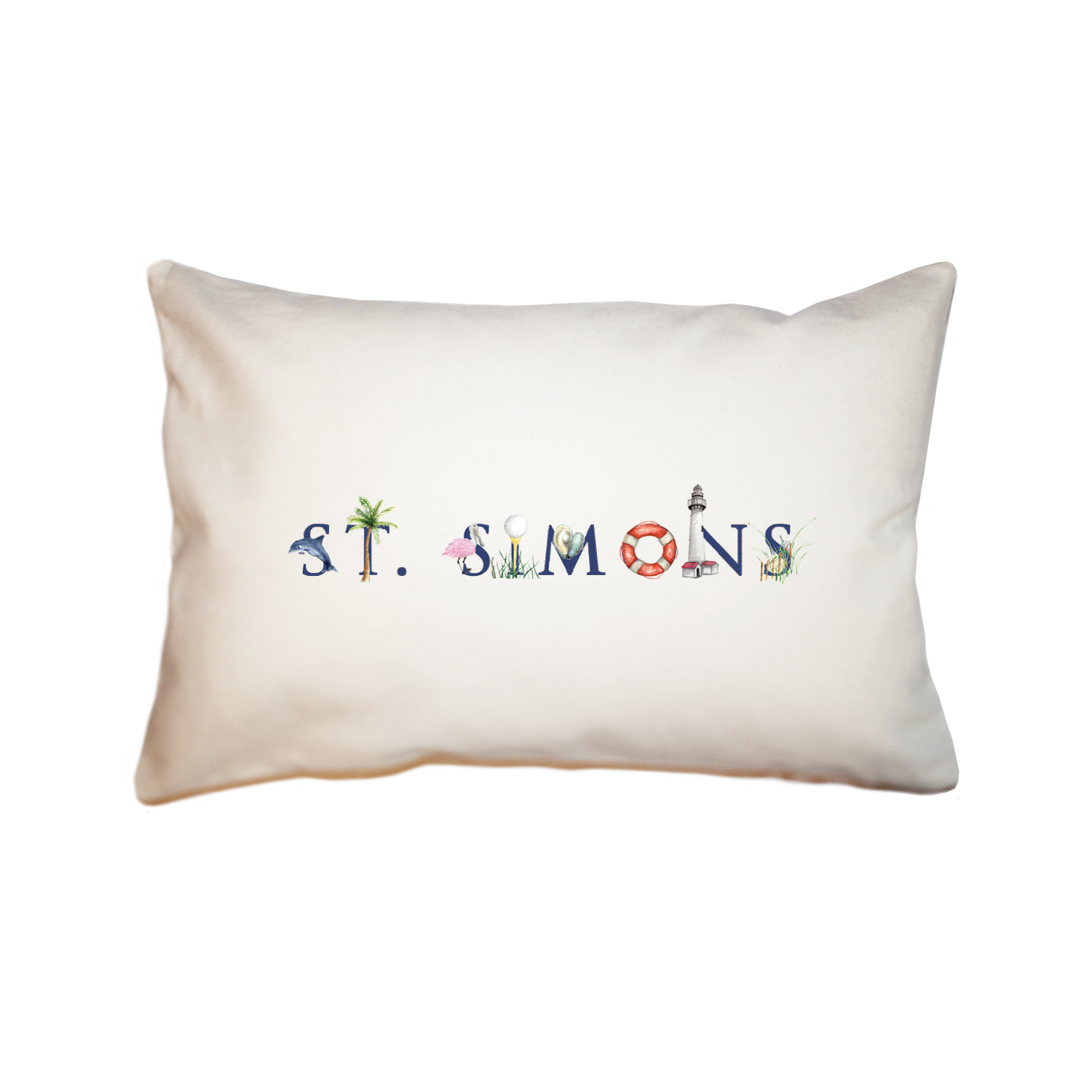 St. Simons large rectangle pillow