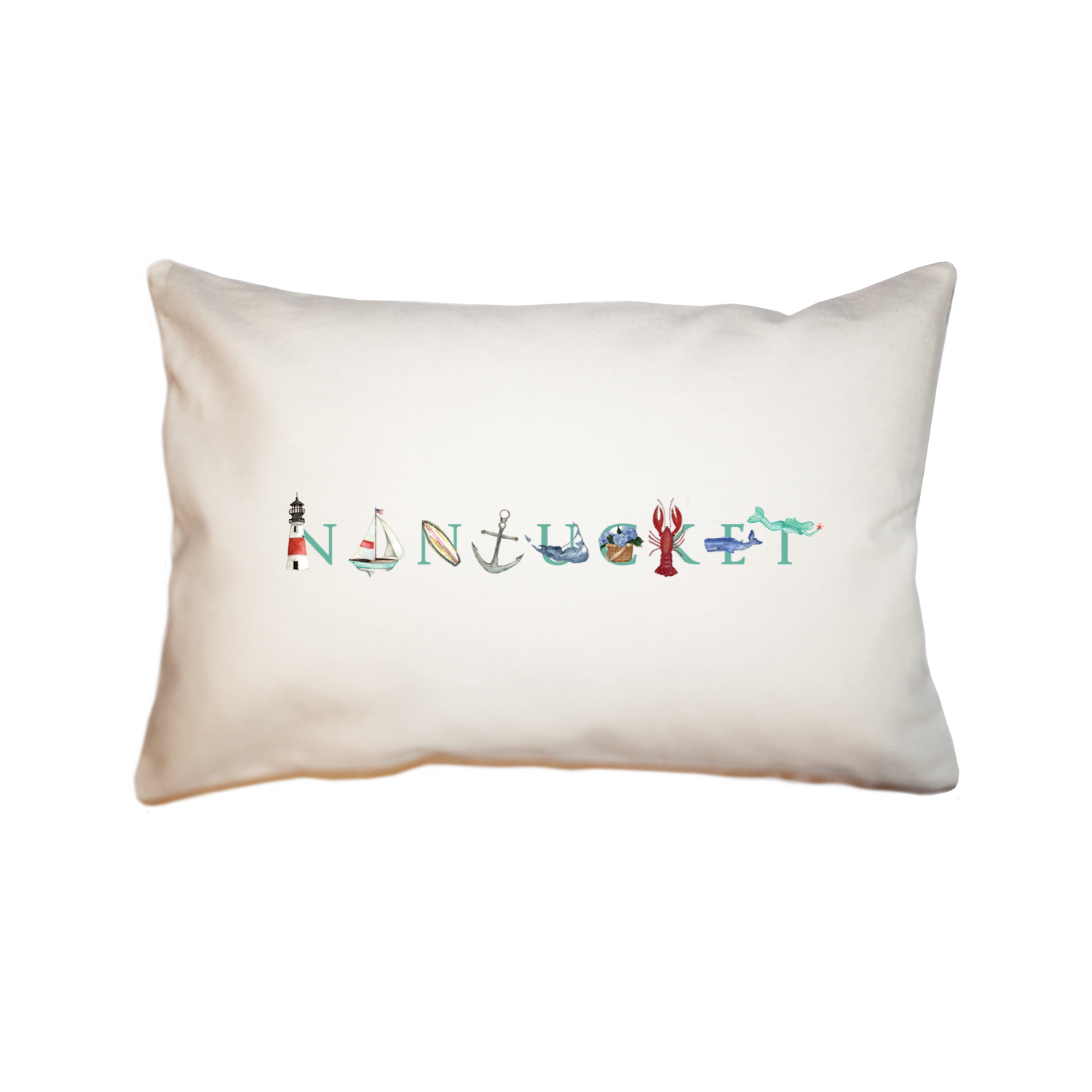 Nantucket large rectangle pillow