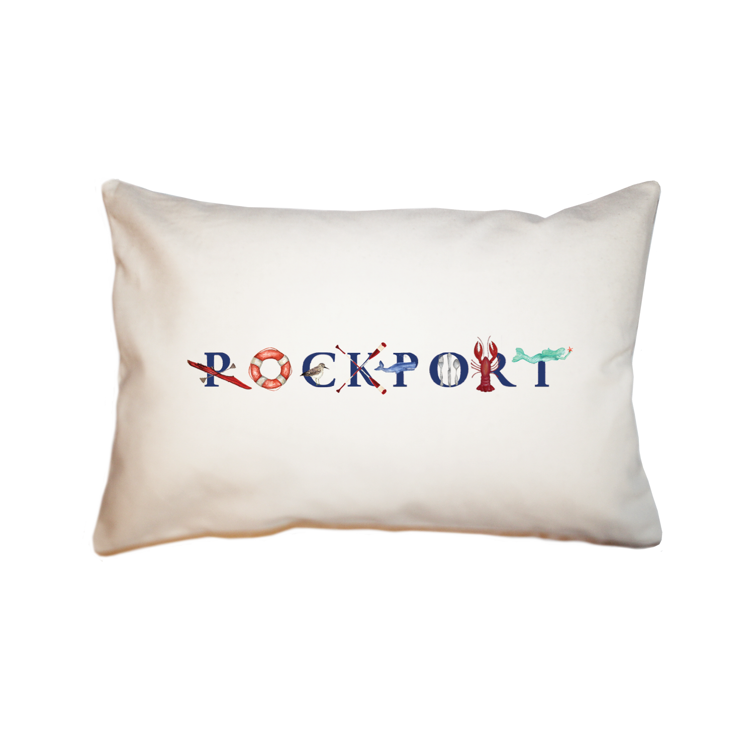 Rockport large rectangle pillow