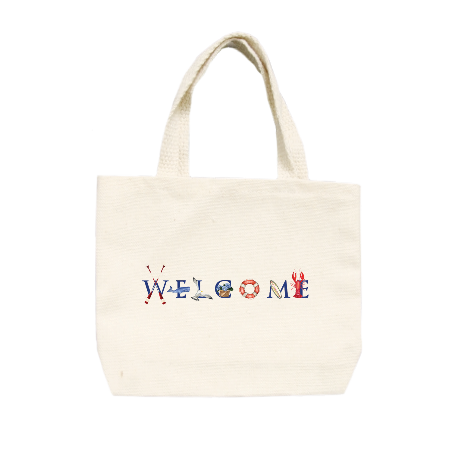 welcome small tote