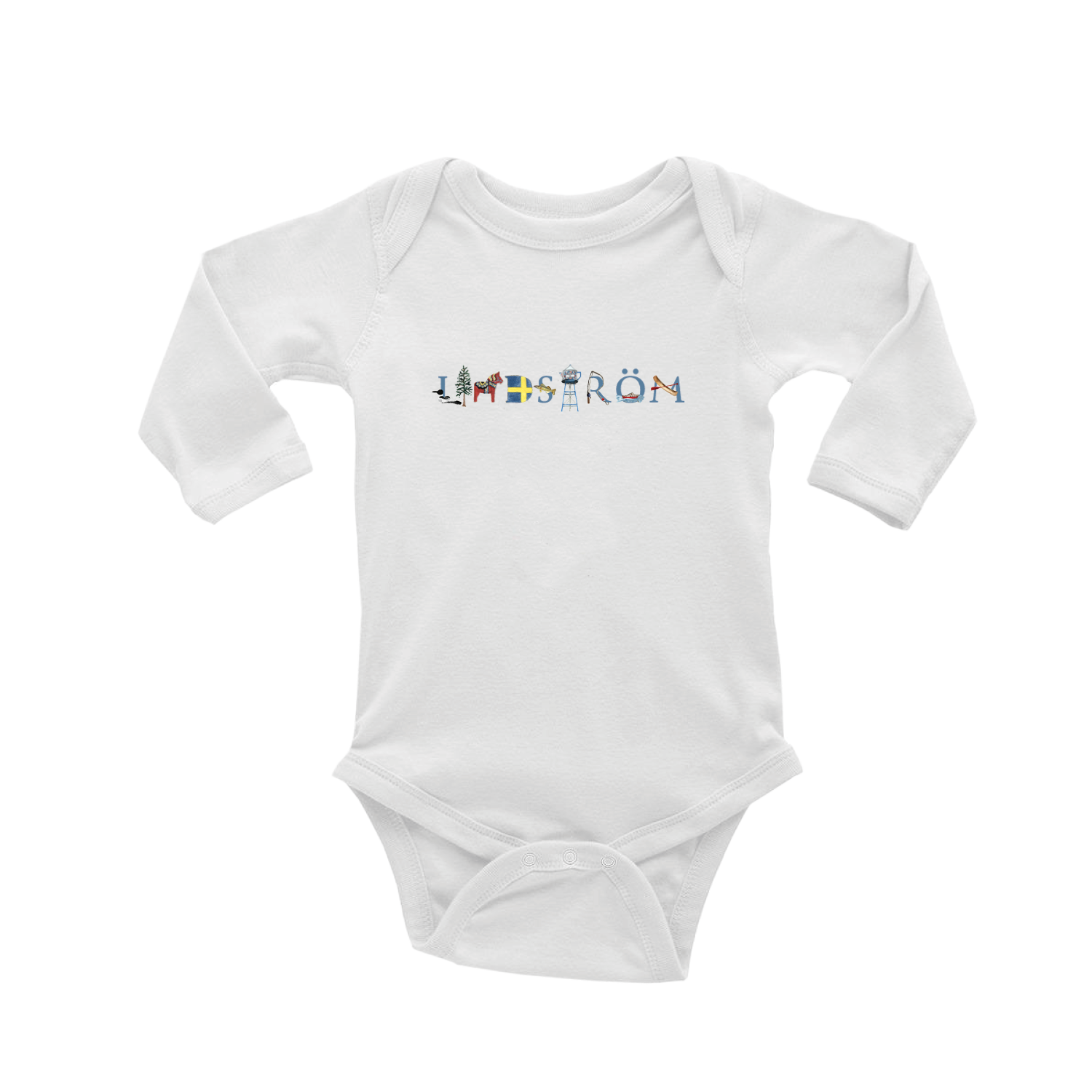 Lindstrom baby snap up long sleeve