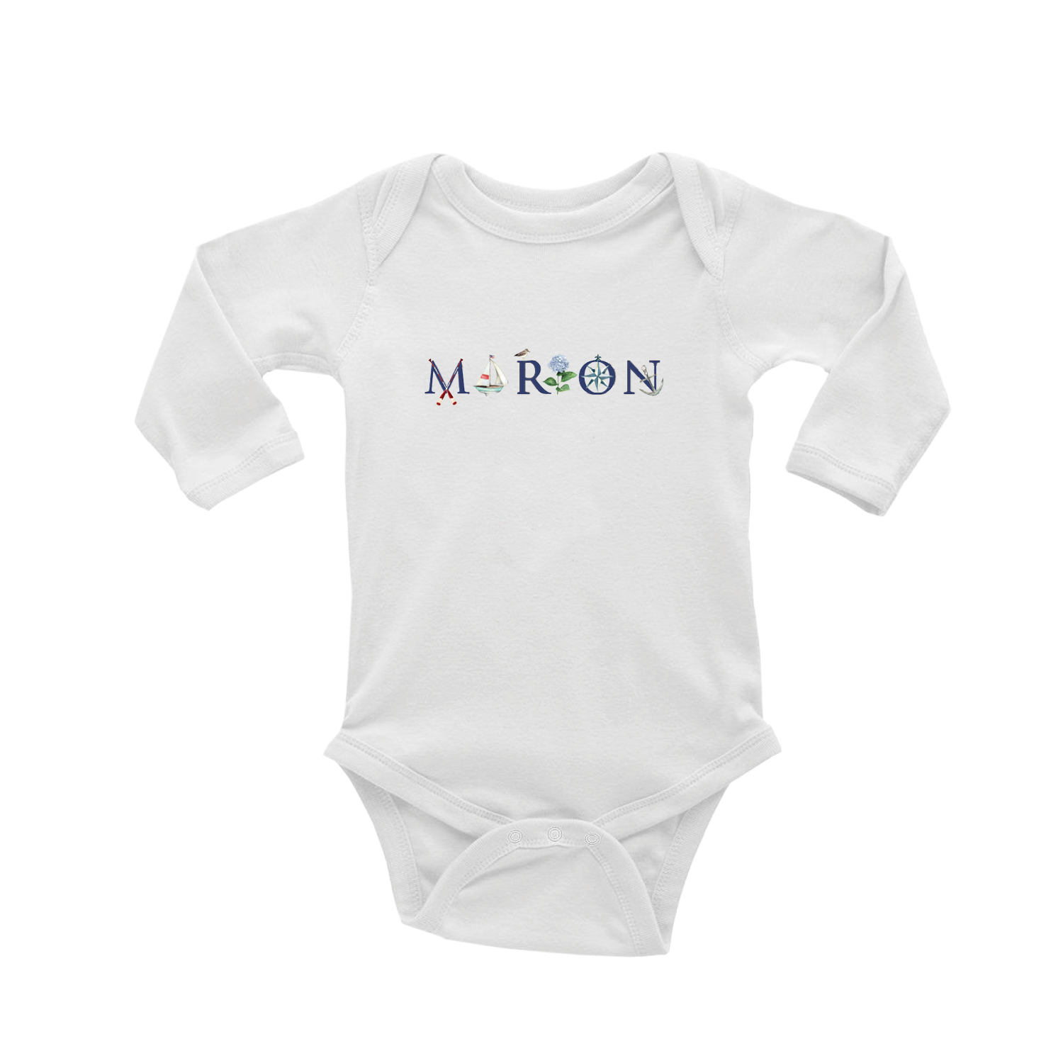 Marion baby snap up long sleeve