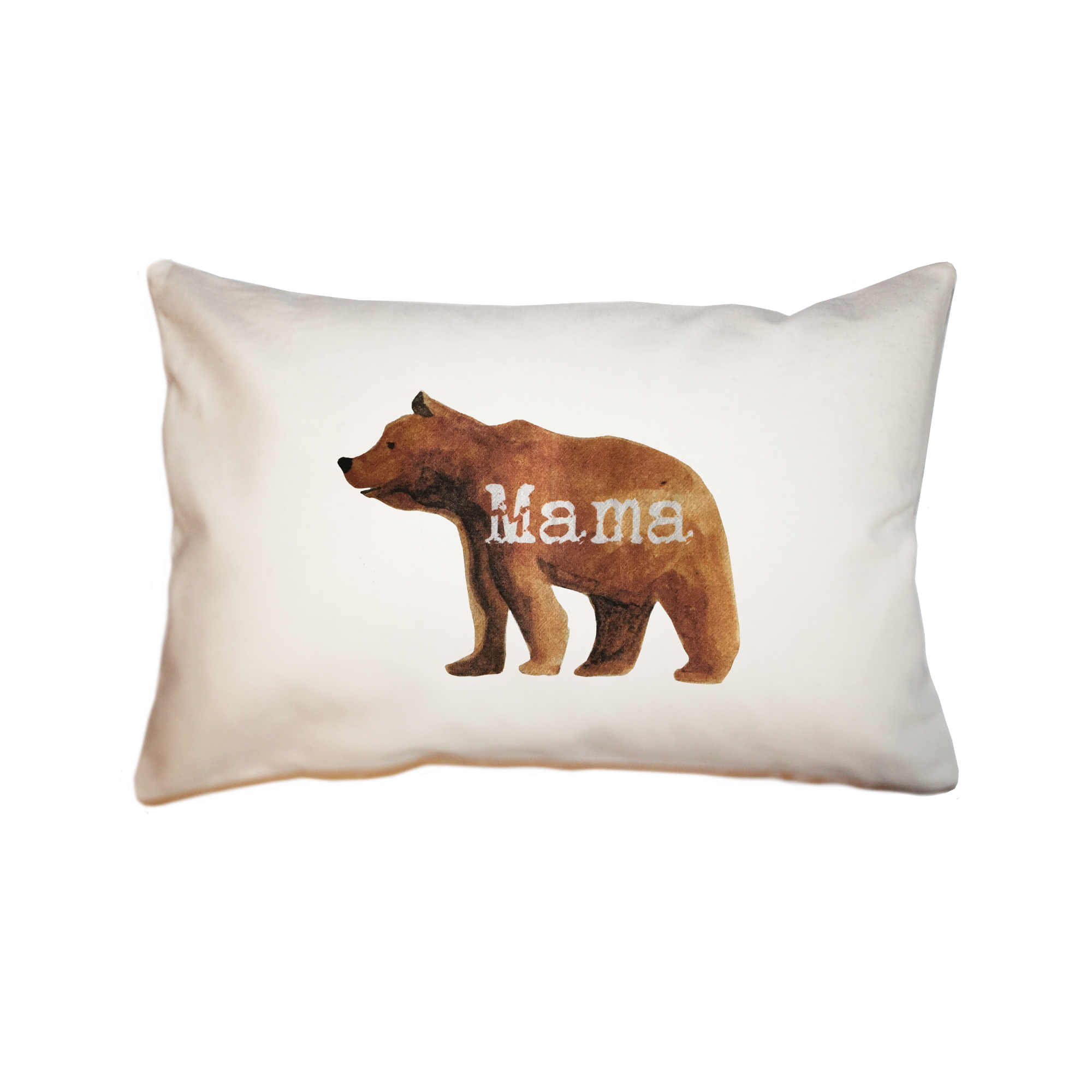 mama bear large rectangle pillow