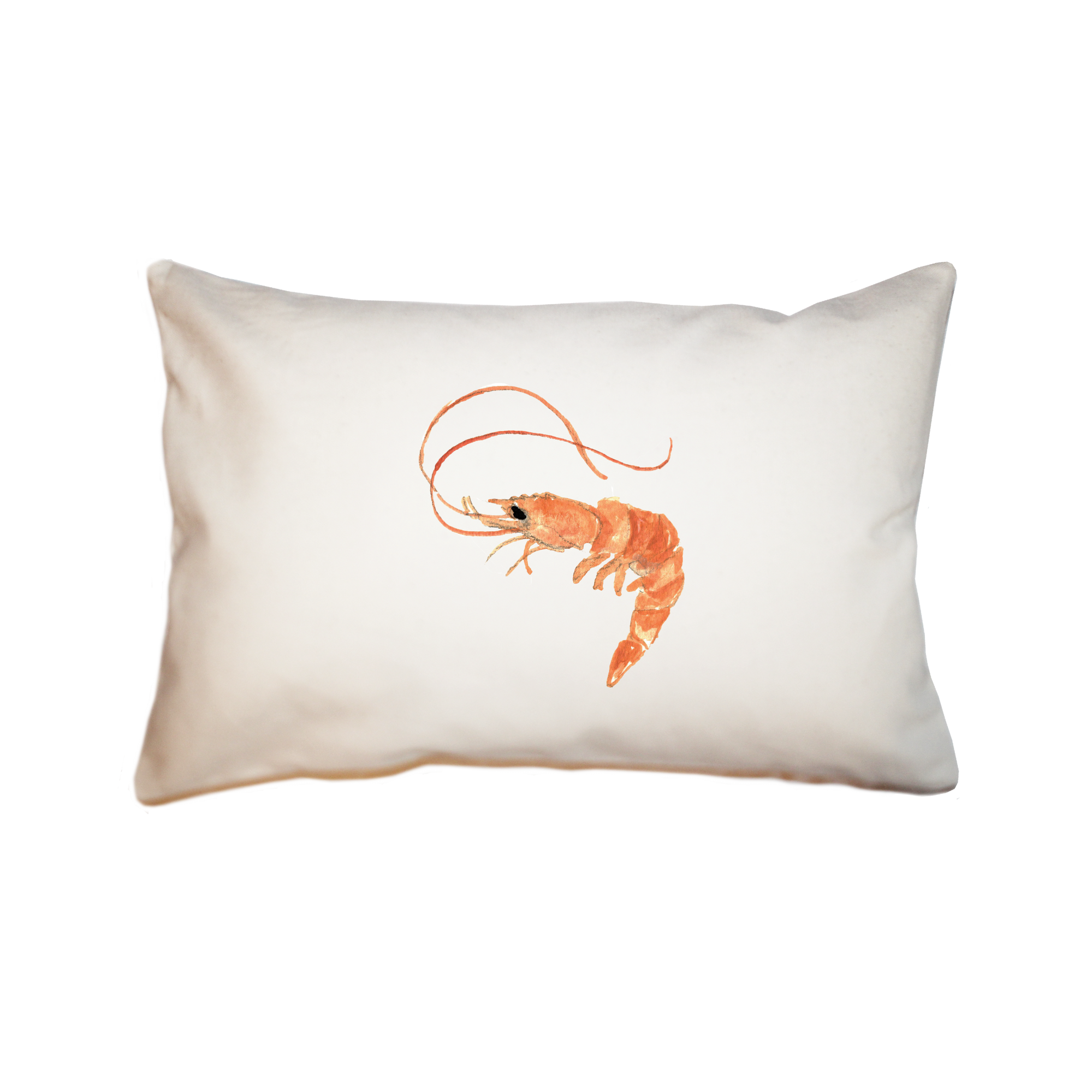 shrimp large rectangle pillow