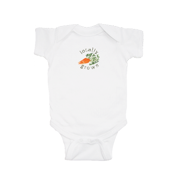 local carrots baby snap up short sleeve