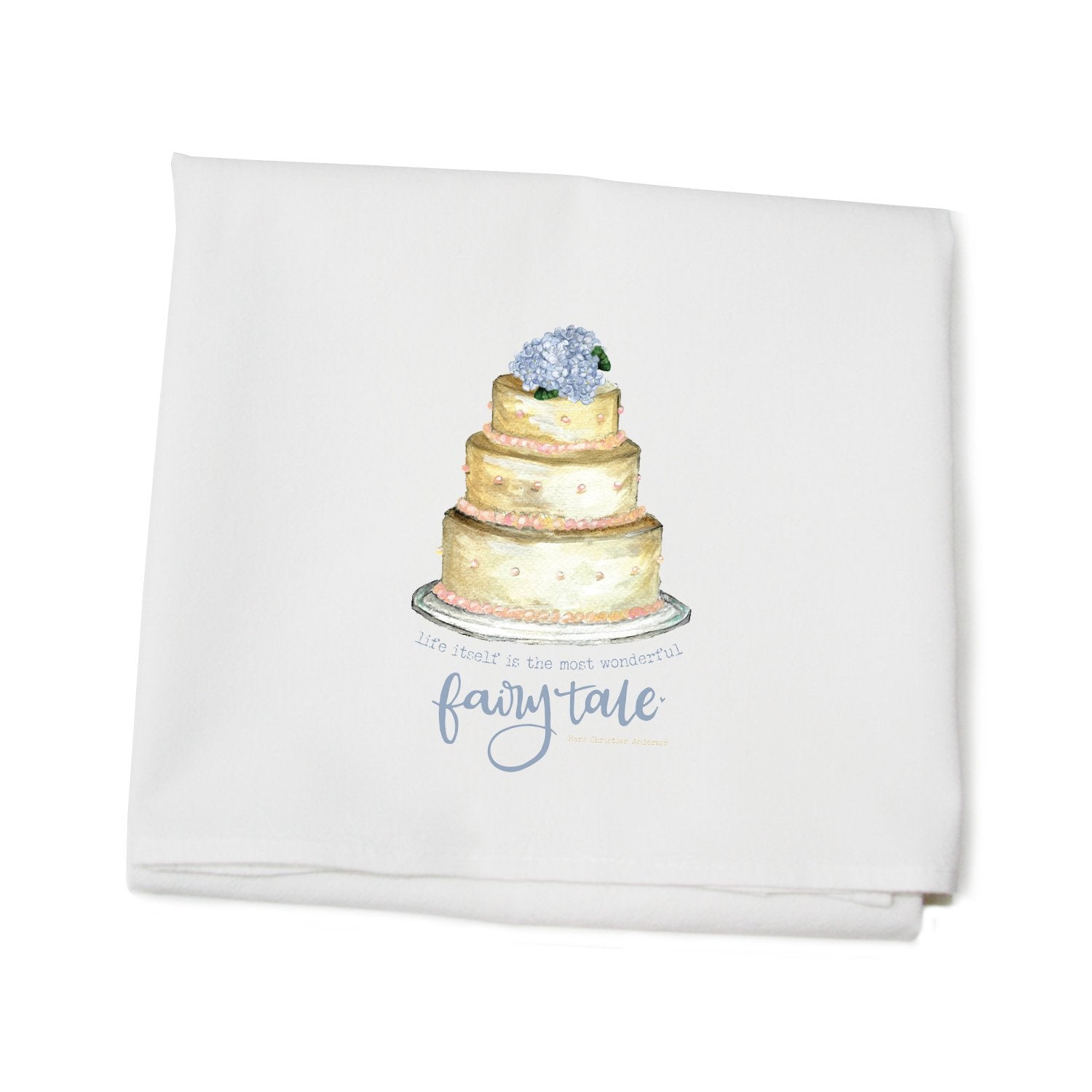 fairy tale flour sack towel