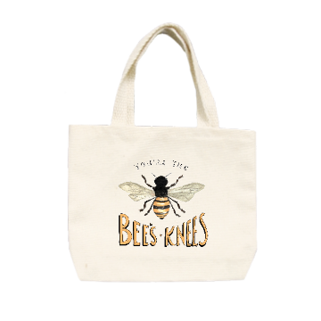 bees knees small tote