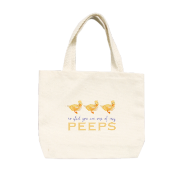 one of my peeps small tote