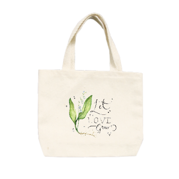love grows small tote