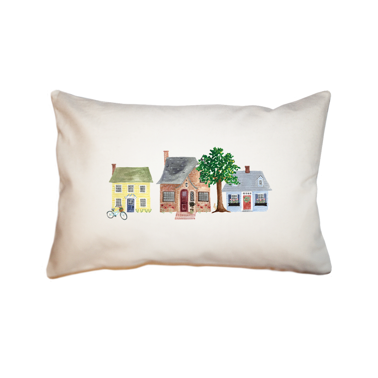 spring houses large rectangle pillow