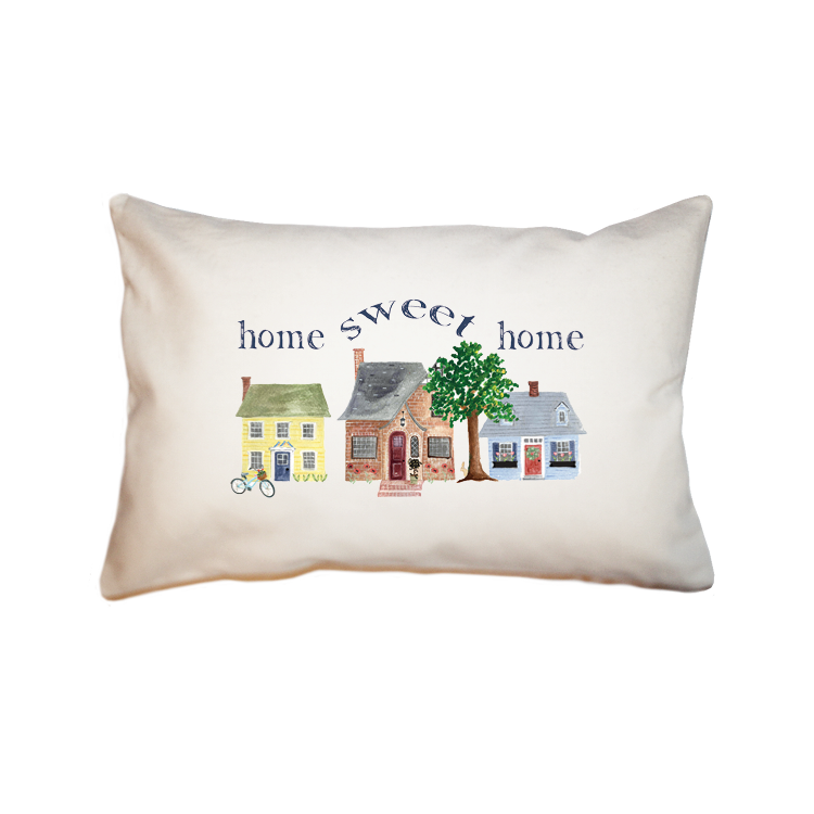 spring home sweet home large rectangle pillow