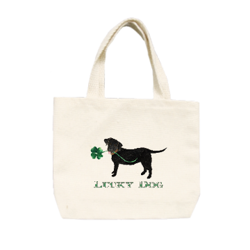 lucky dog small tote