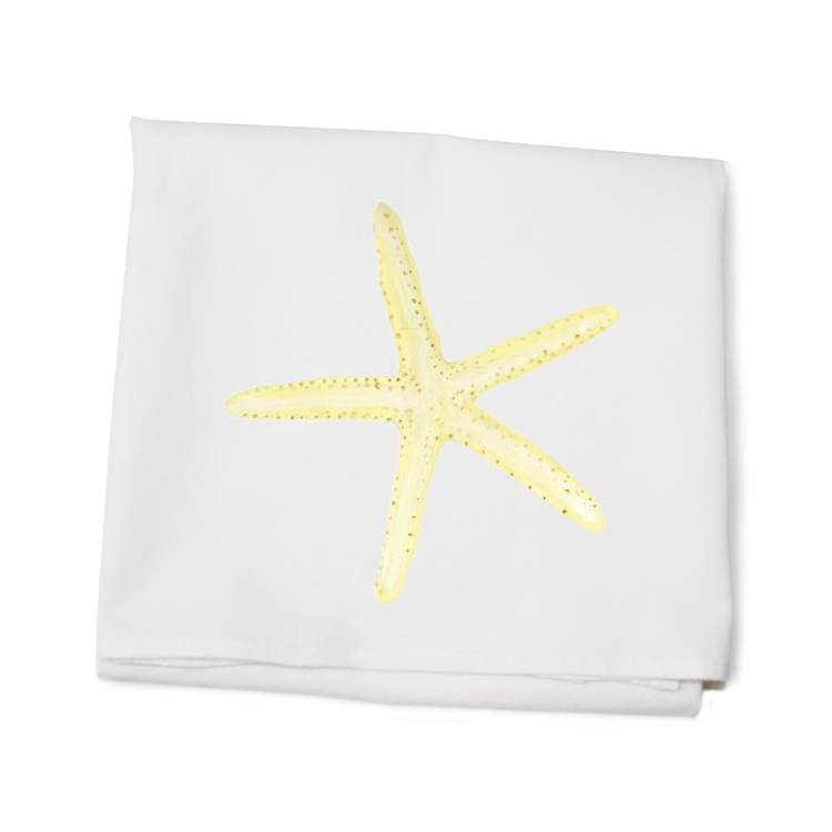 starfish flour sack towel