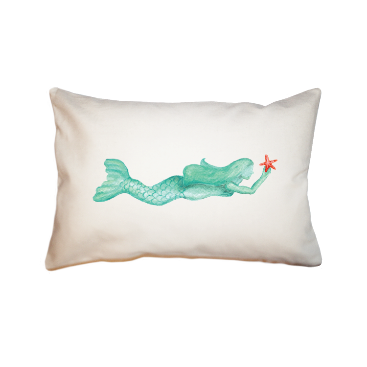 mermaid large rectangle pillow