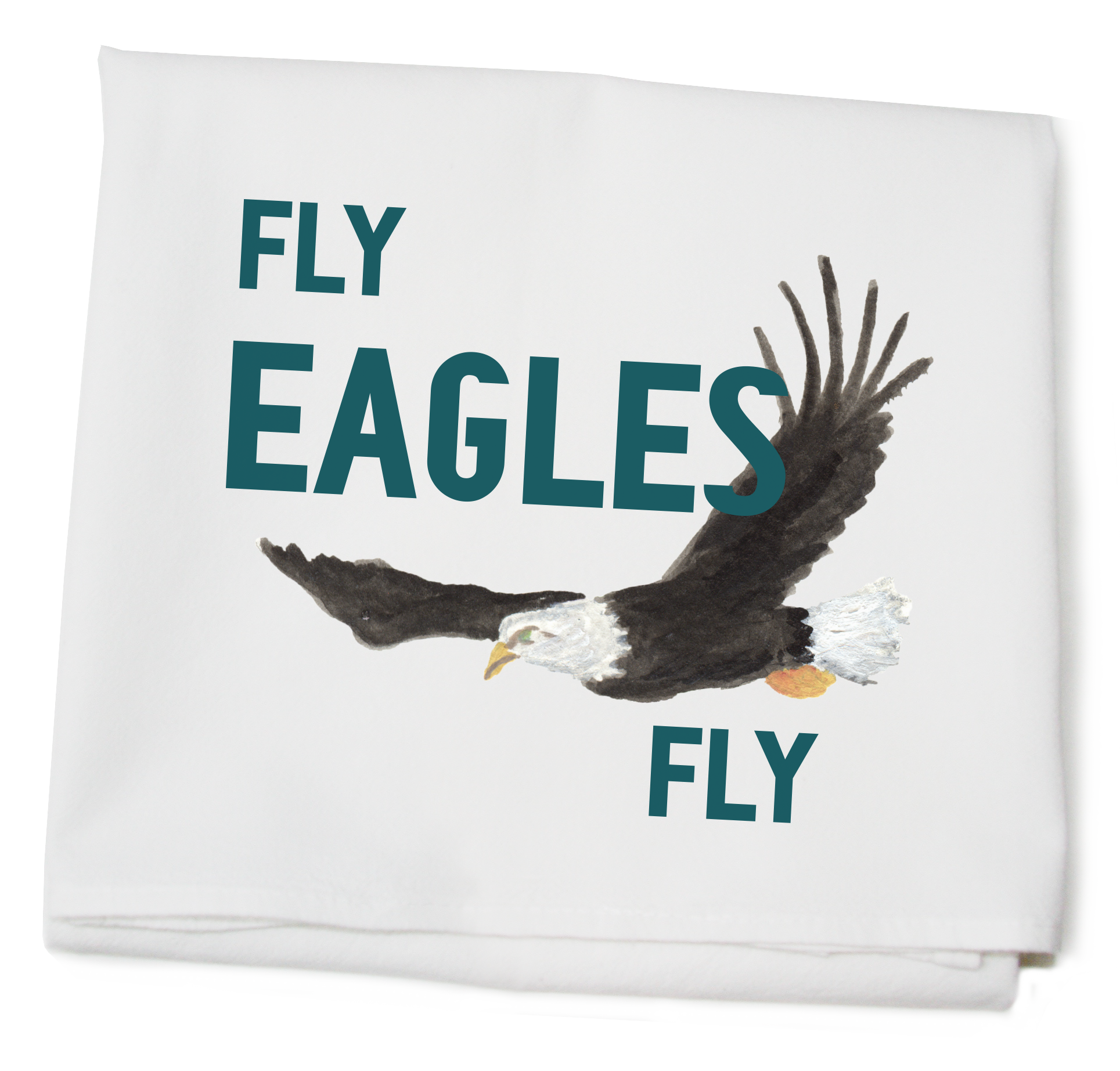 Fly Eagles Fly flour sack towel