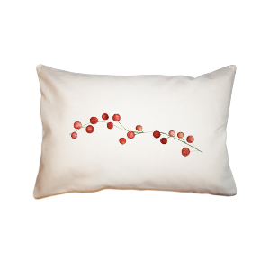 berry branch  small accent pillow