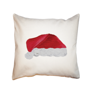 santa hat square pillow